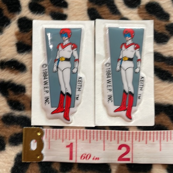 1984 VOLTRON Lion Force Vintage Puffy Sticker Cartoon Anime Robot 80s WEP Toy - Picture 8 of 17
